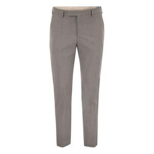 PT TORINO Men's Tailored Wool Blend Trousers Men LIGHT GREY Pants